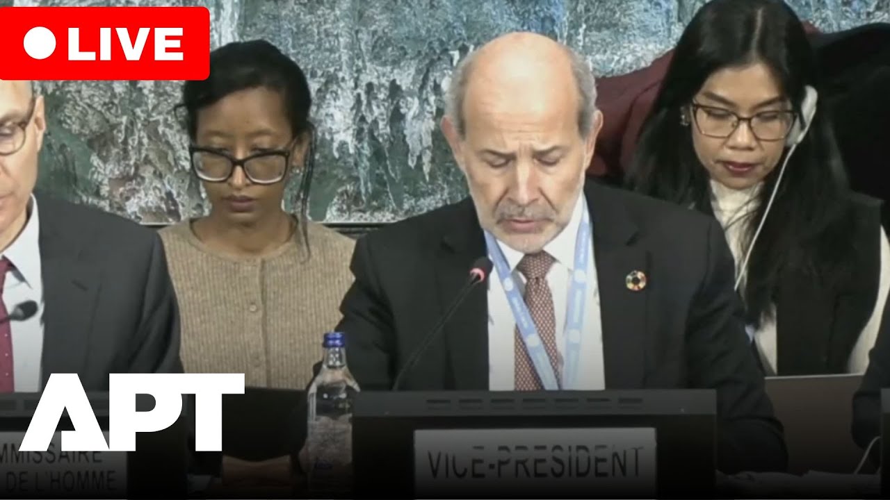 LIVE | U.N. Human Rights Council Holds Emergency Session on Iran | APT