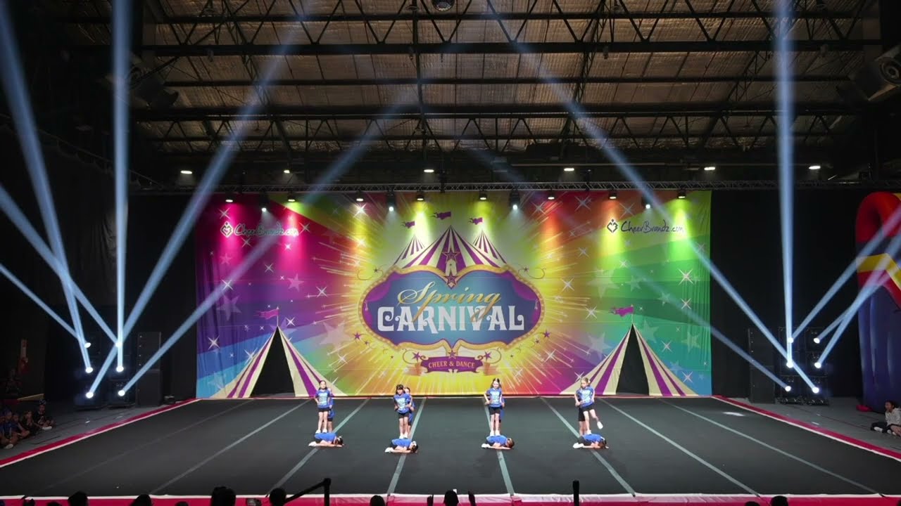 Atoms: CheerSPORT Tiny Grade 1 - Zero Gravity Cheerleading - 2025 Spring Carnival
