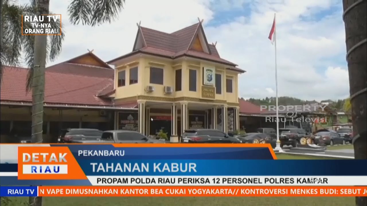 PROPAM POLDA RIAU PERIKSA 12 PERSONEL POLRES KAMPAR
