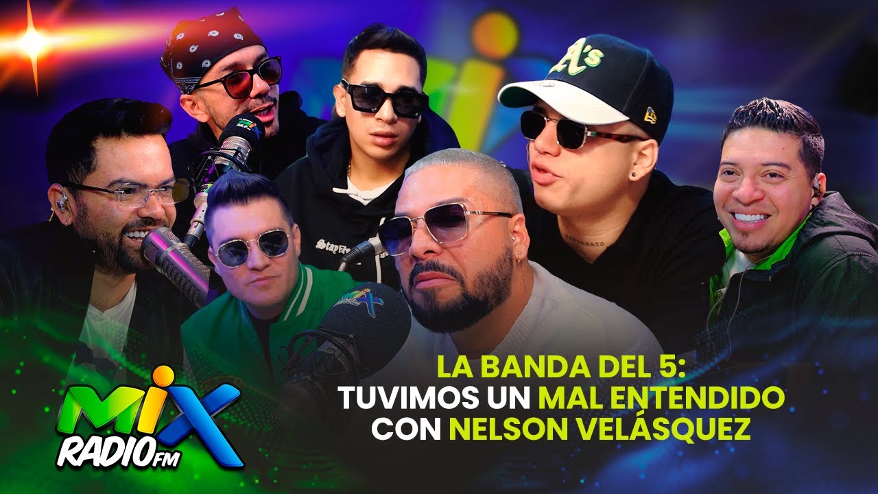 LA BANDA DEL 5 revela el ÚNICO PROBLEMA que han tenido: un MAL ENTENDIDO con NELSON VELÁSQUEZ