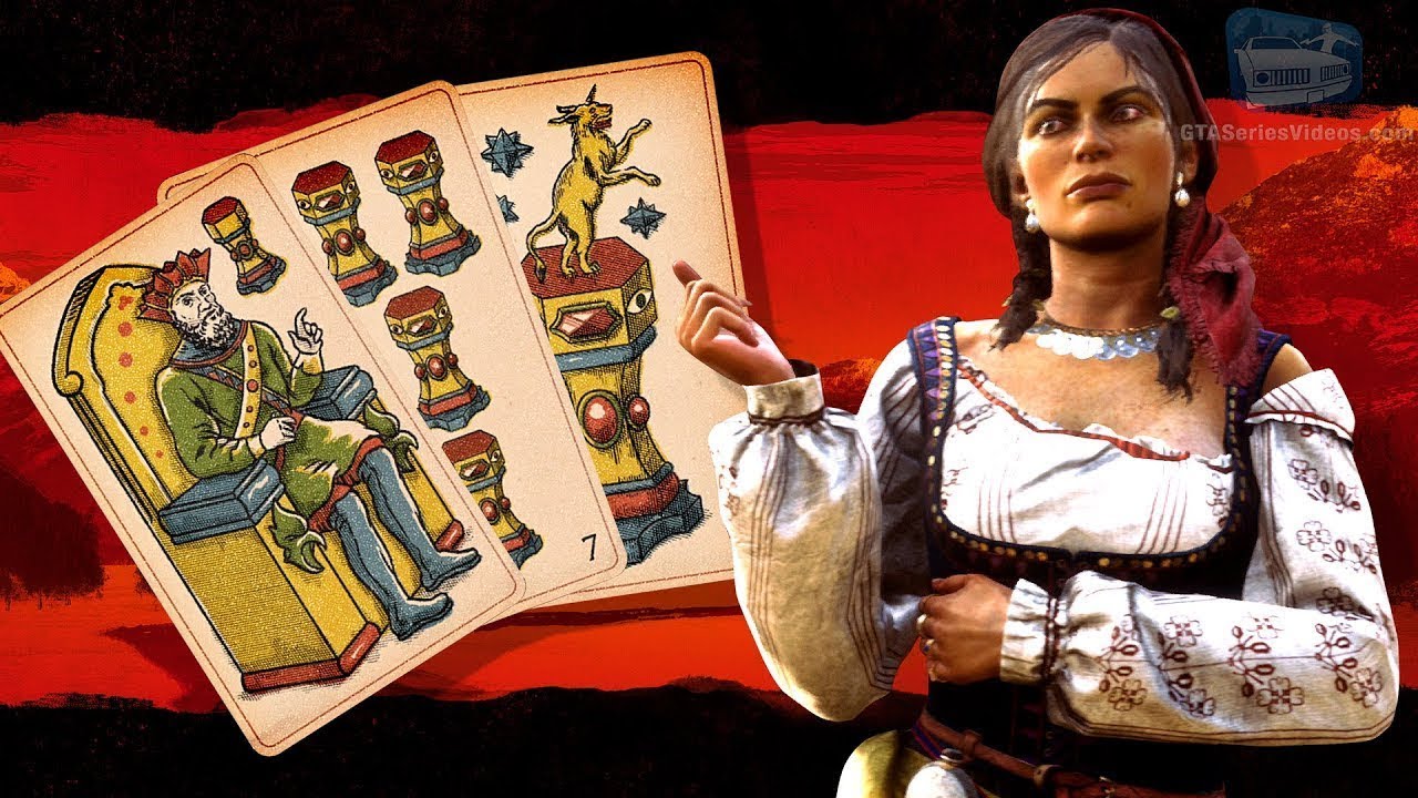 Red Dead Online - All Suit of Cups Tarot Cards Locations [Madam Nazar Collection]