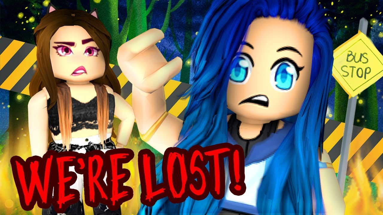 We're LOST in the middle of nowhere! Roblox Spooky Story!