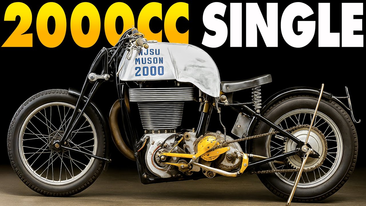 The Shocking Truth About The 2000cc Airplane-Engine Motorcycle