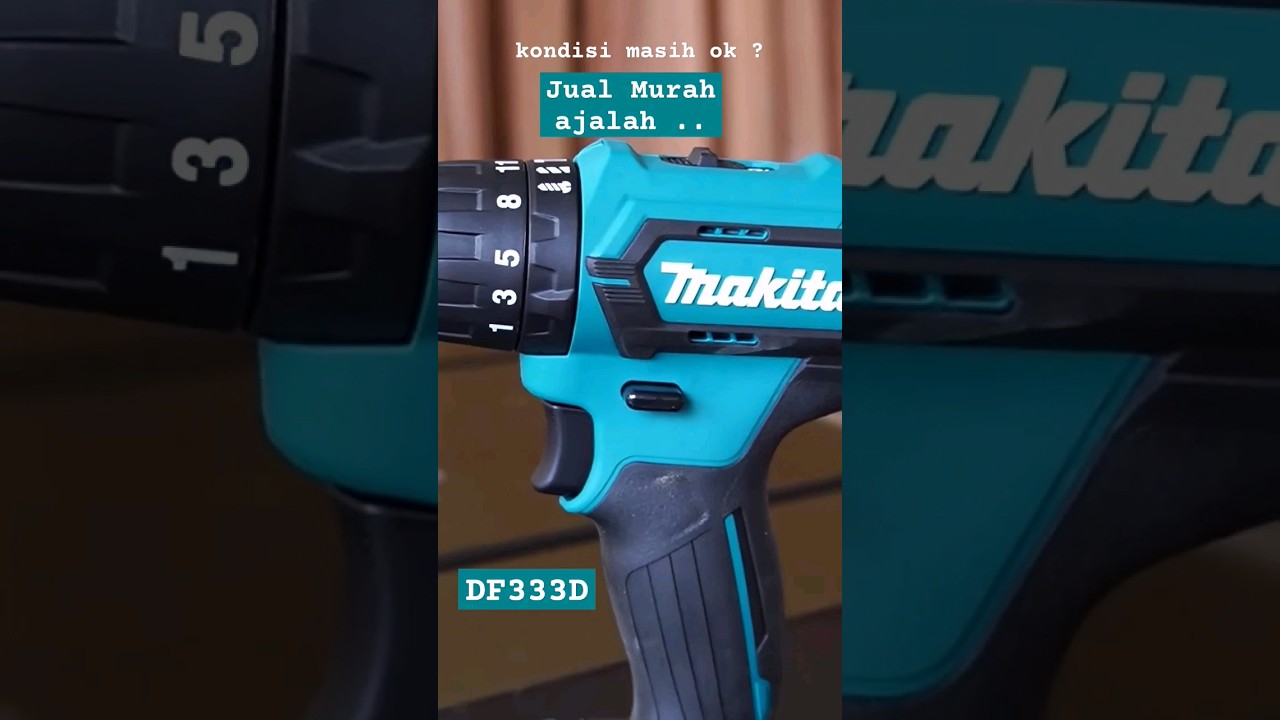 rekomendasi bor cordless murah berkualitas | makita df333d #shorts #cordless #makita