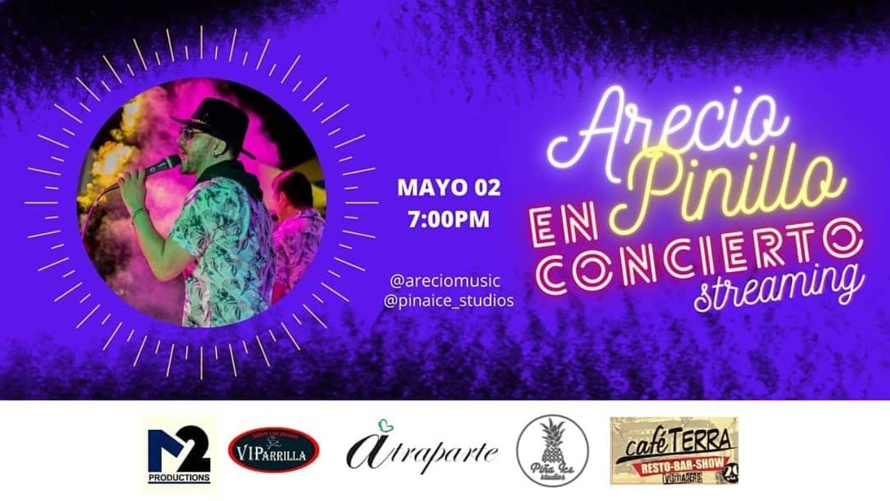 Arecio Pinillo en concierto