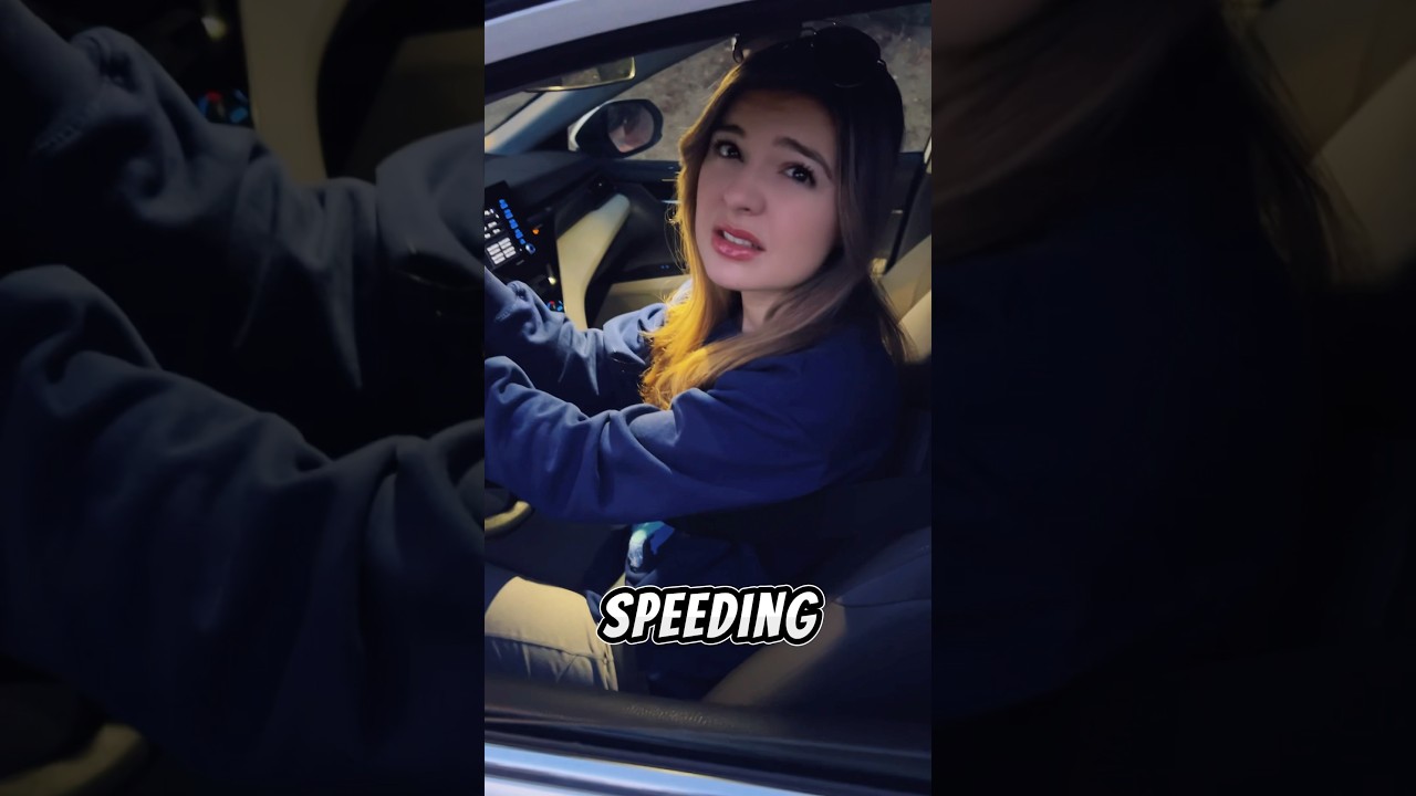 How I get out of speeding tickets￼😂 CREDS: @snowwolfjku44