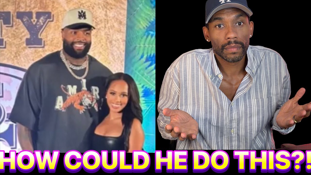 FOOTBALL PLAYER SHOWS UP TO AWARDS SHOW WITH HIS SIDECHICK WHILE HE’S STILL MARRIED! 