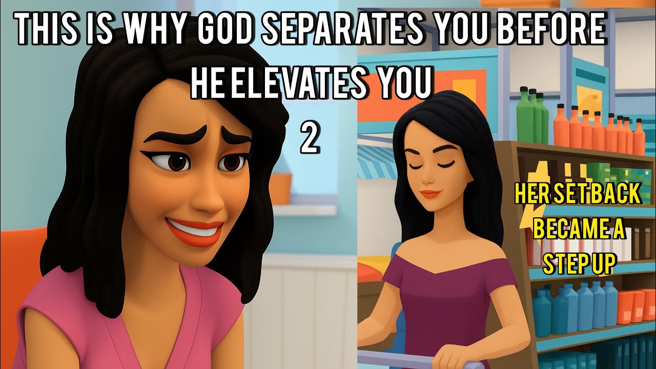 THIS IS WHY GOD HAS TO SEPARATE YOU BEFORE HE ELEVATES YOU 2 #christiananimation 