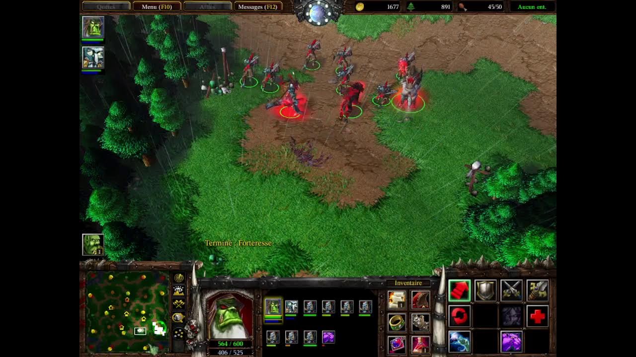 Human, Orc, Undead, Night Elf : 4-0 sur Warcraft 3 The Frozen Throne ! 💥