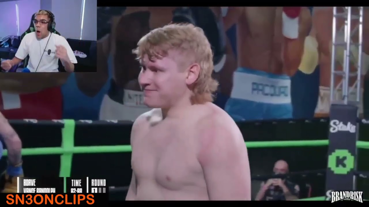 N3on Reacts|Bdave v Vance Randolph|BrandRisk #4 Boxing Event