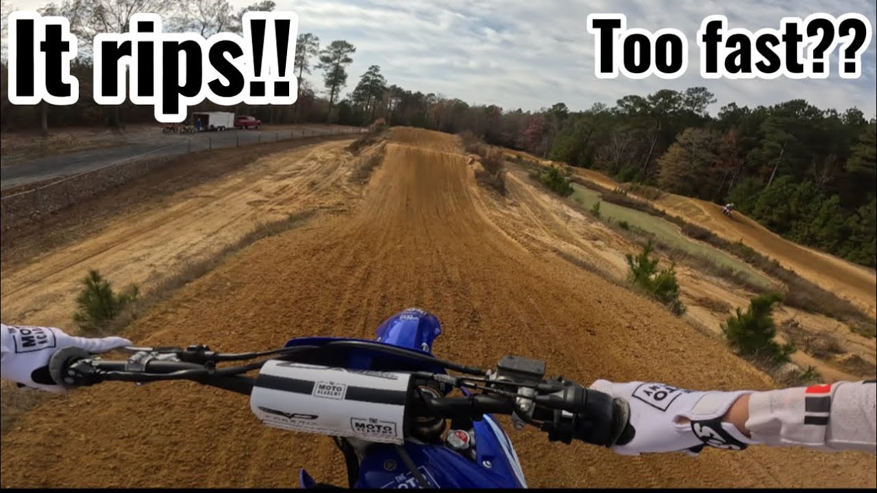Does riding a 450 make you lazy?? 