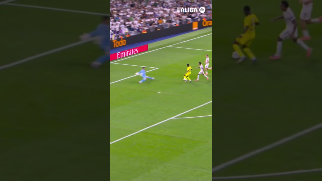 &iexcl;Tuvo Tani el 0-1 poco antes del descanso! 😬 #RealMadridVillarreal | #LaLigaHighlights