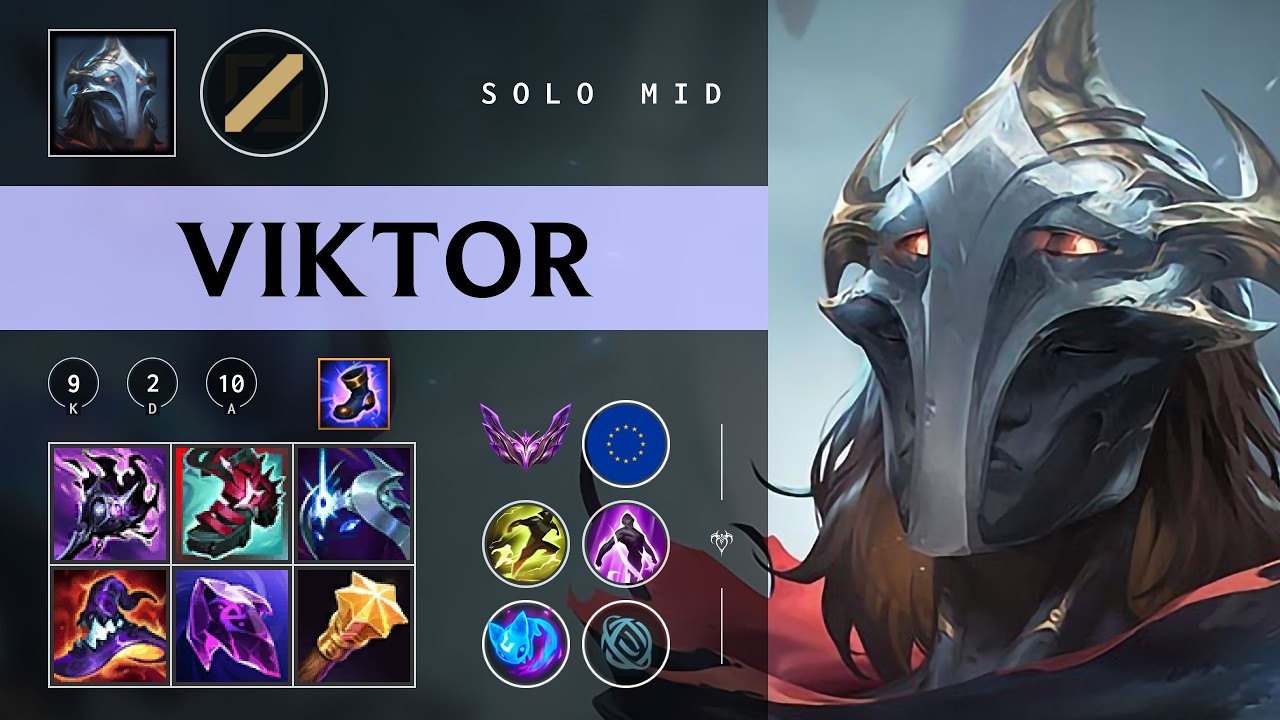 Viktor Mid vs Katarina - EUW Master Patch 26.04