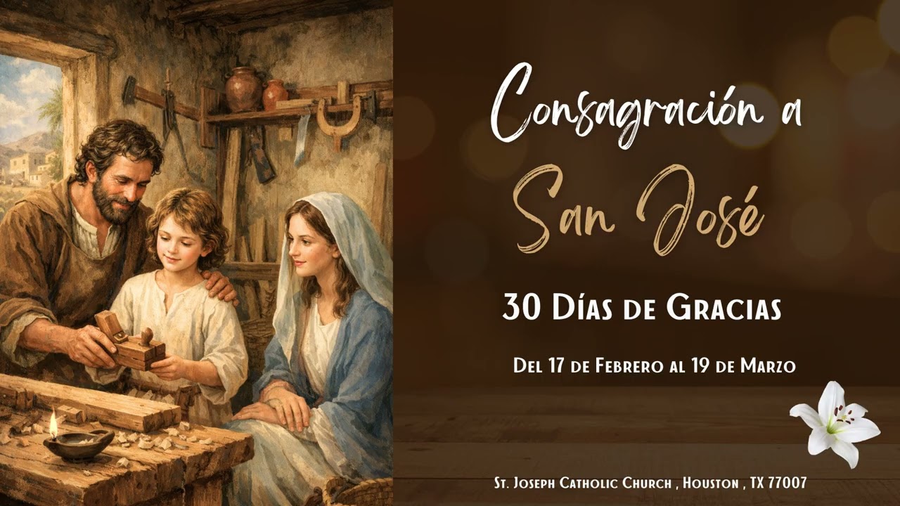 Consagracion a San José Dia 8 - Gozo cuando el ángel me revelo el misterio de la encarnación.