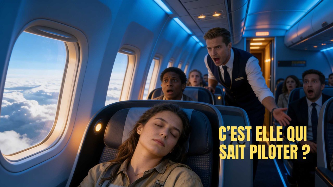 Elle s'est endormie au siège 7C… jusqu'à ce que le capitaine demande : Quelqu'un sait-il piloter ?