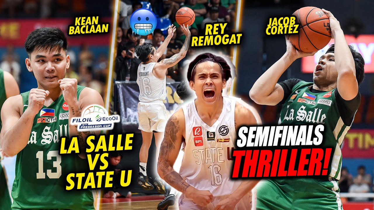 THE COLDEST SHOT OF REY REMOGAT! UP FIGHTING MAROONS RALLY TO SHOCK LA SALLE IN THE SEMIS THRILLER!