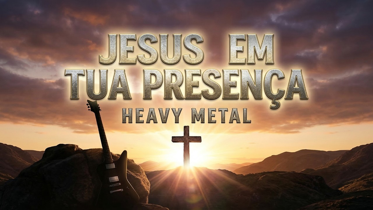 JESUS EM TUA PRESENÇA | Hino em Versão HEAVY METAL (Riffs da Fé)