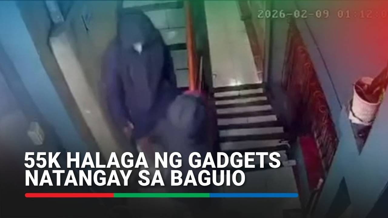 55K halaga ng gadgets natangay ng mga magnanakaw sa Baguio