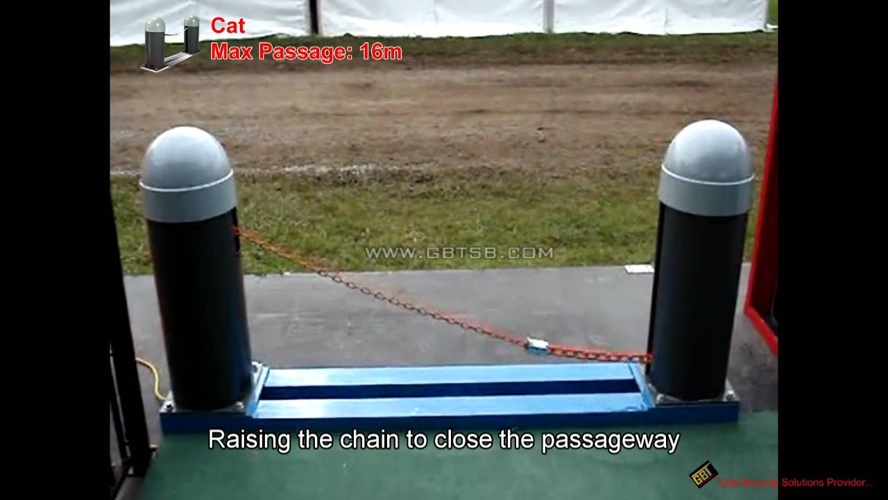 GBT CAME CAT   UP 16m PASSAGEWAY CHAIN BARRIER
