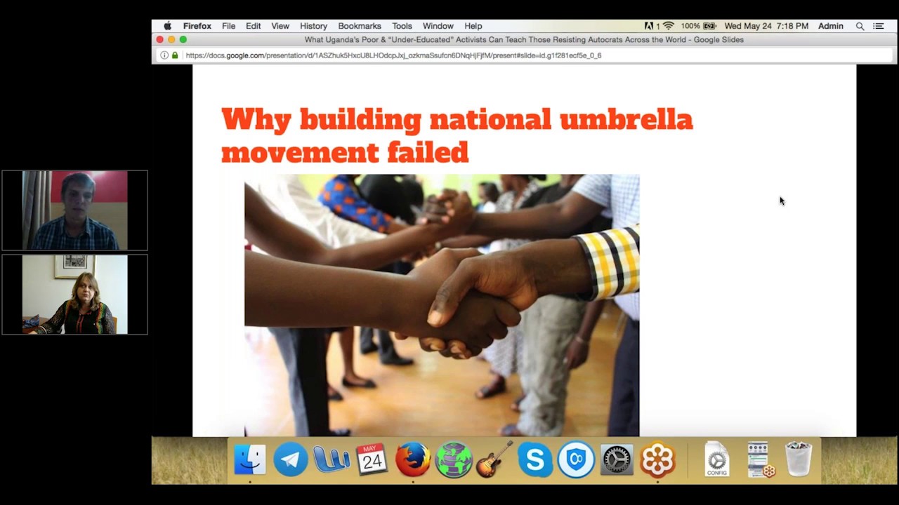 ICNC Webinar: What Uganda's Poor and Under Educated Activists Can Teach Those Resisting Autocrats