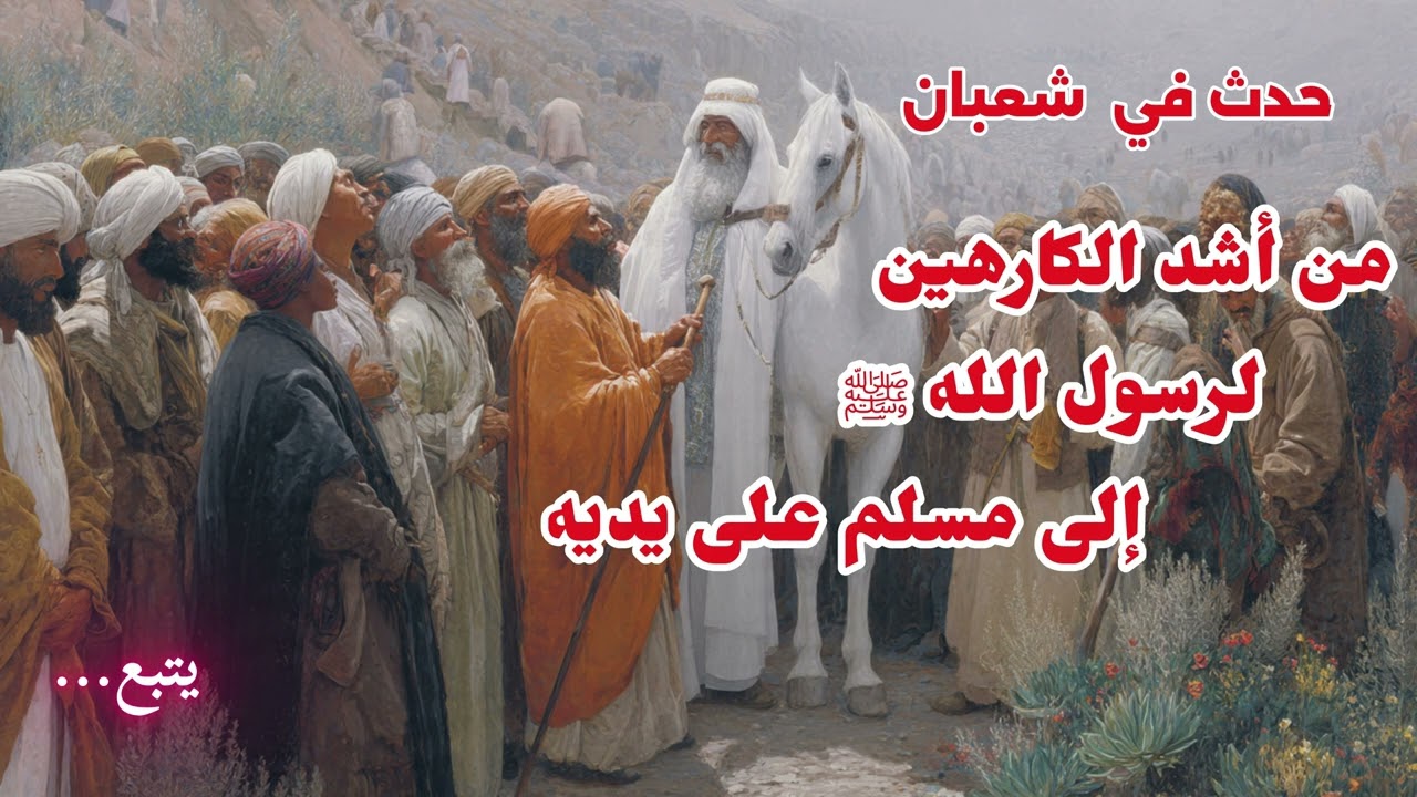 كيف #اسلم  ابن #سيد  #العرب  ؟ ج1
