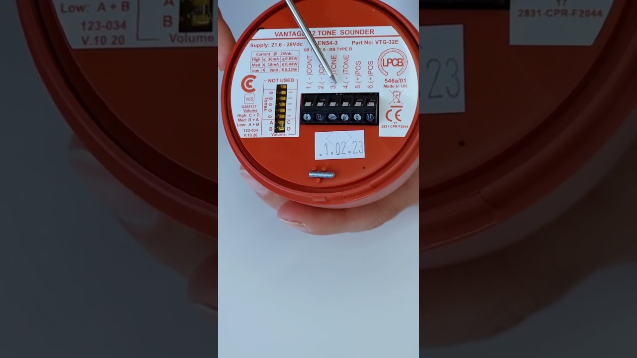 How to Install and Adjust a Cranford Control's Fire Alarm Sounder