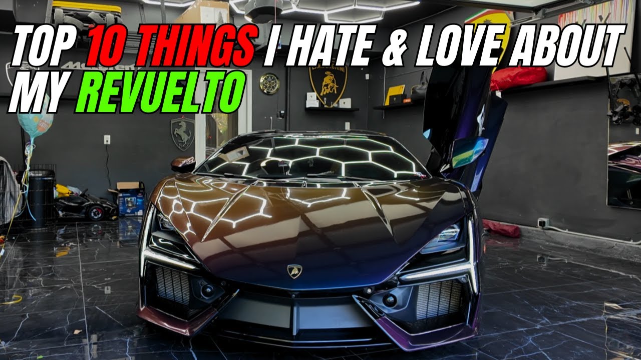 10 БОЛЬШИХ ПРОБЛЕМ с Lamborghini Revuelto, о которых вам нужно знать