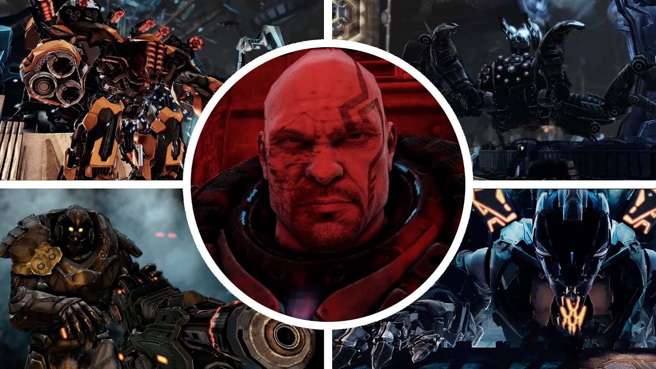 Alien Rage - Unlimited - All Bosses With Cutscenes + Ending