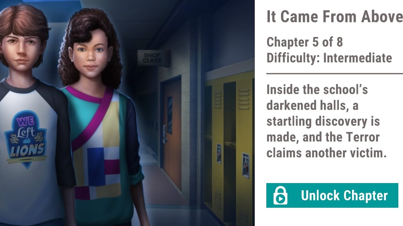 AE mysteries: It came from above Chapter 5 walkthrough (Haiku Games)