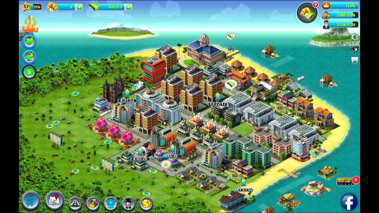 2026.1.19-20、環境ライブ、垂れ流しゲーム、シティーアイランド3、city island 3 live of game from japan