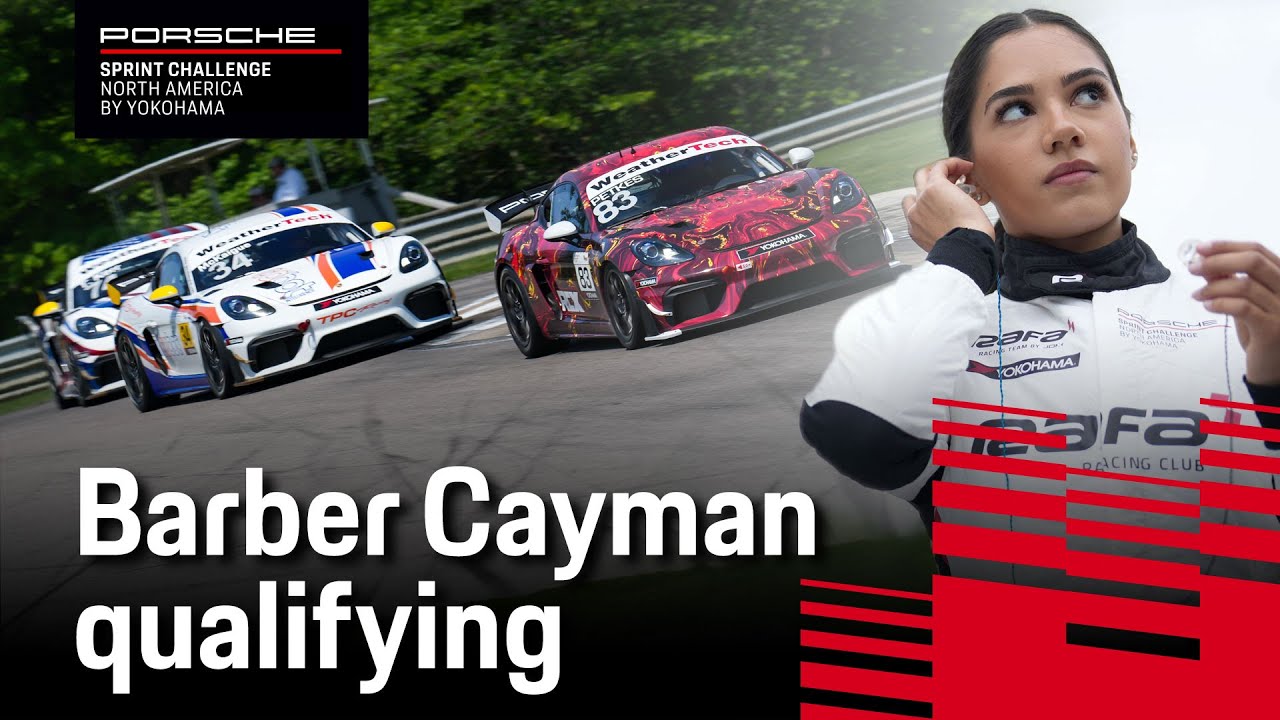 Barber Motorsports Park- Porsche Sprint Challenge North America Cayman Qualifying