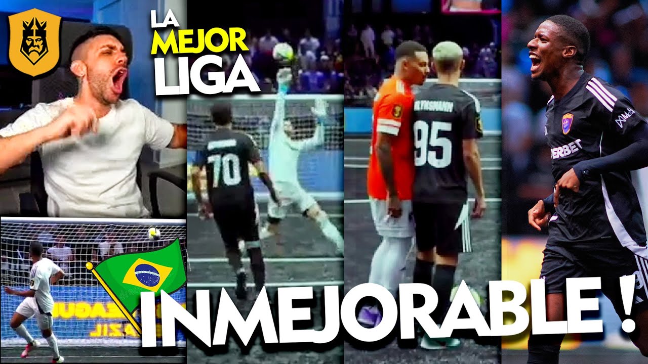 DJMARIIO maravillado con la KINGS BRASIL 🤯 | Kings League Brazil