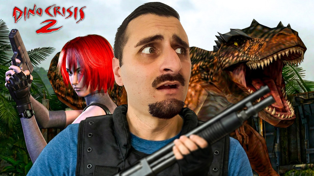 O T-REX NÃO PARA DE ME CAÇAR! 😱 | Dino Crisis PS1 Gameplay PT-BR DUBLADO