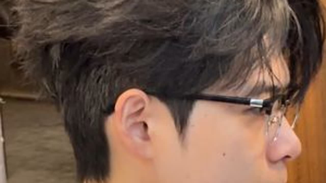 夹板造型| 微分碎盖的造型手法#夹板造型 #微分碎盖