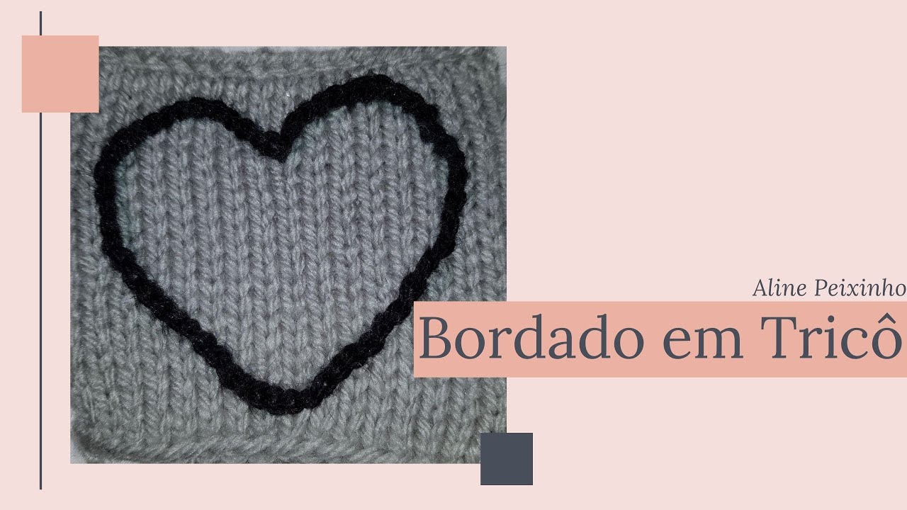 Bordado em Tricô