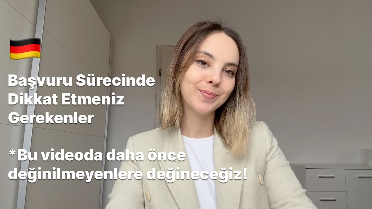 ALMANYA'DA YÜKSEK LİSANS BAŞVURU SÜRECİNE HAZIRLIK