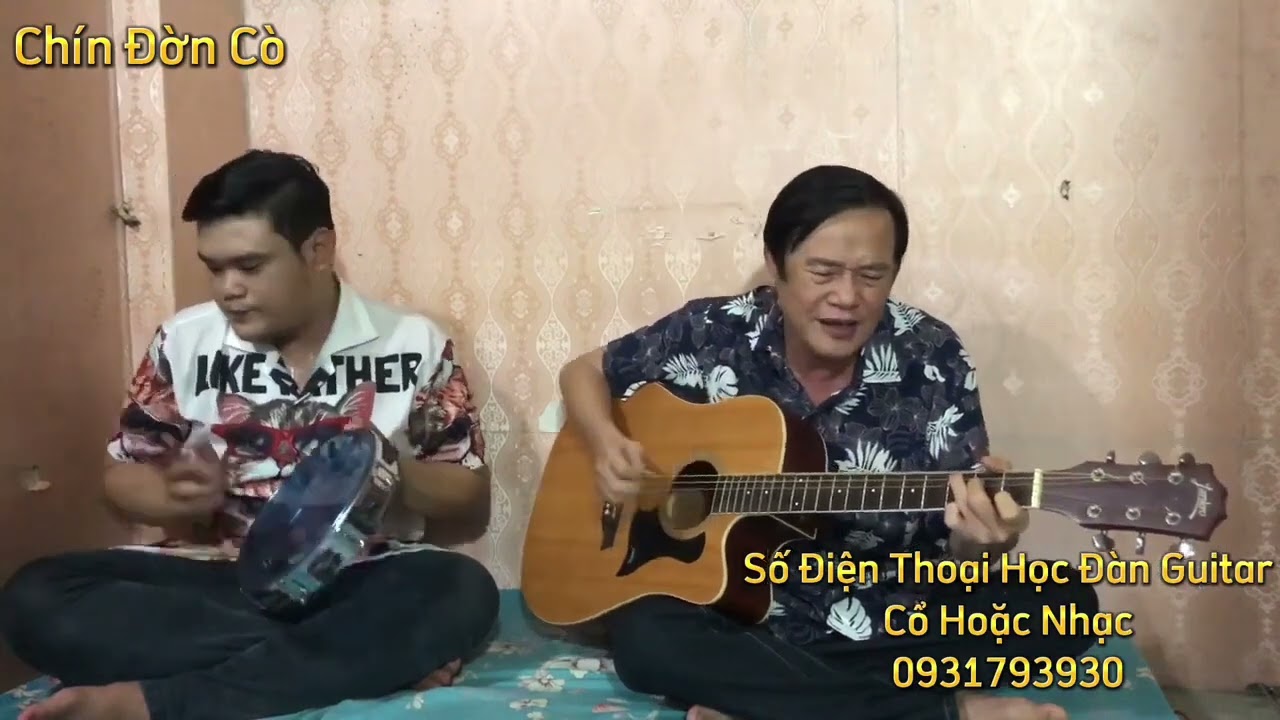 Tình lỡ trăm năm. Guitar Chín đàn cò.trắng con. 