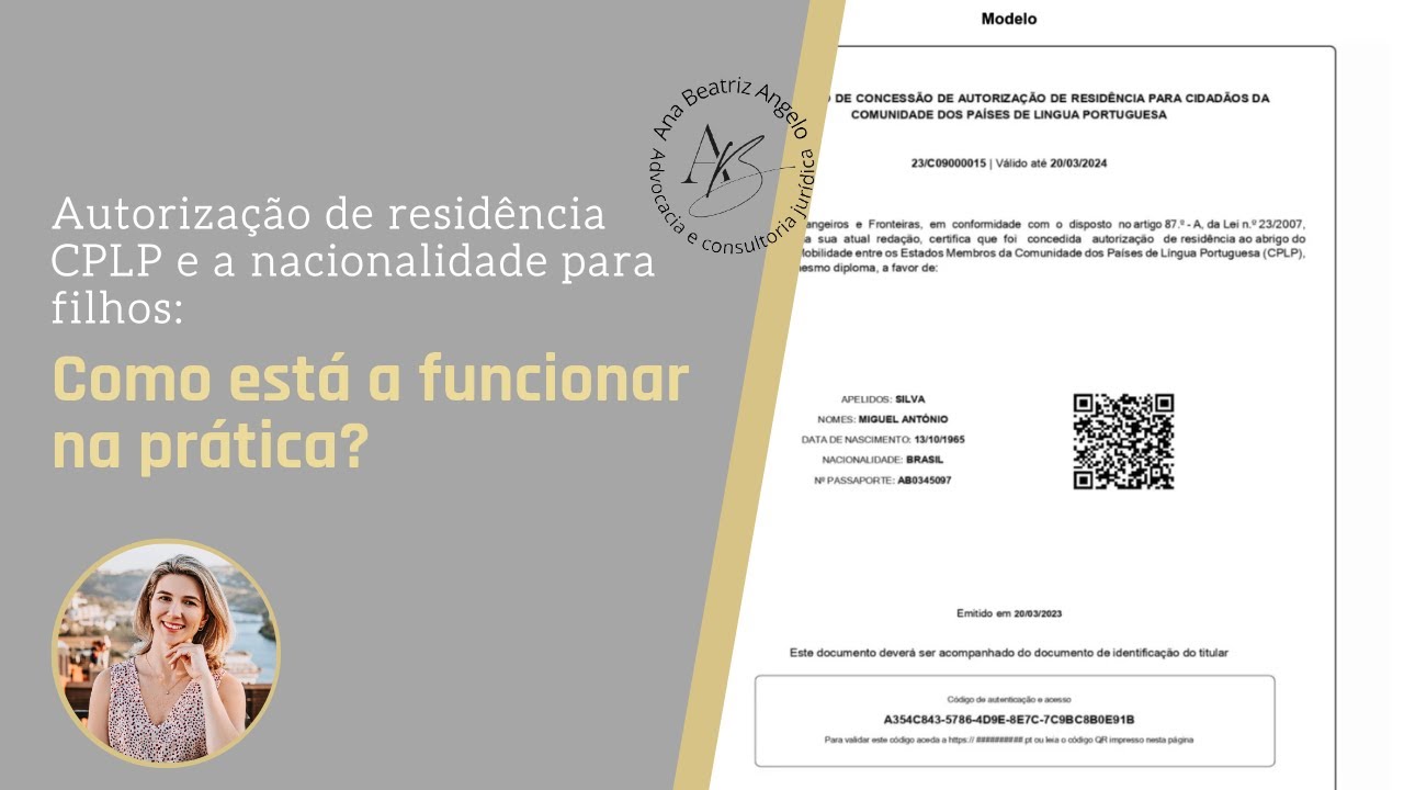 Autorização de residência CPLP e a nacionalidade para filhos: Como está a funcionar na prática?