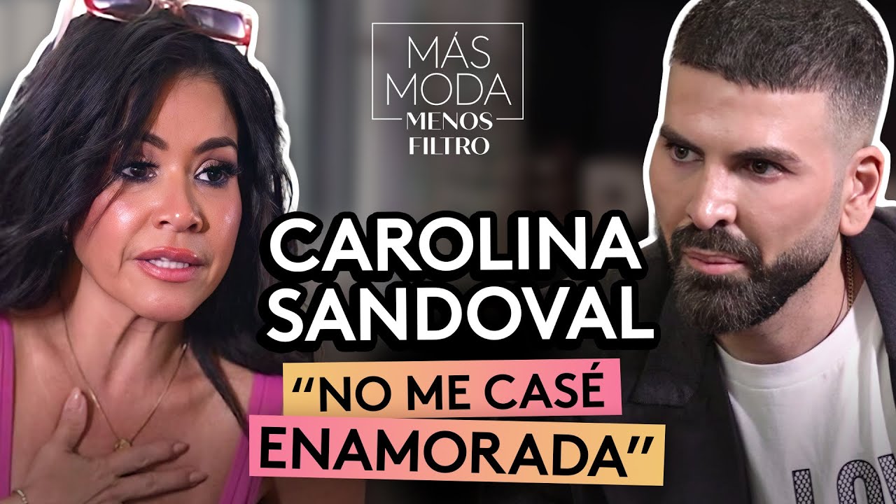 Carolina Sandoval confrontó una verdad de su matrimonio gracias a su hija | Más Moda Menos Filtro