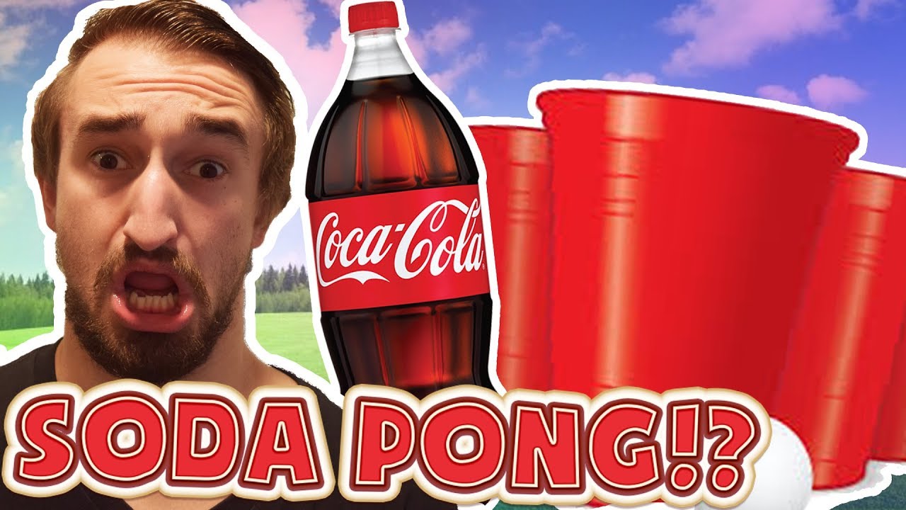 COCA COLA SODA PONG CHELLENG!?