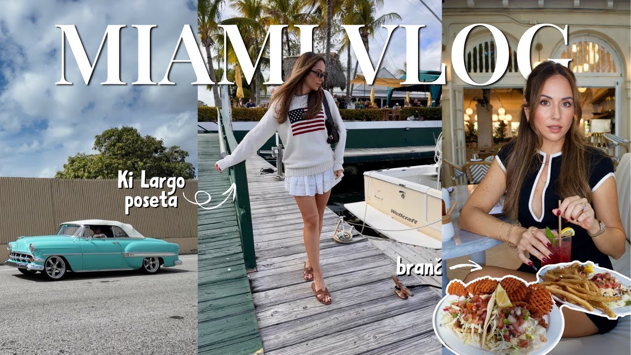 Ki Largo i MORSKE KRAVE, nova šminka, brunch na Saut biču 🌴🌊 VLOG Život u Majamiju