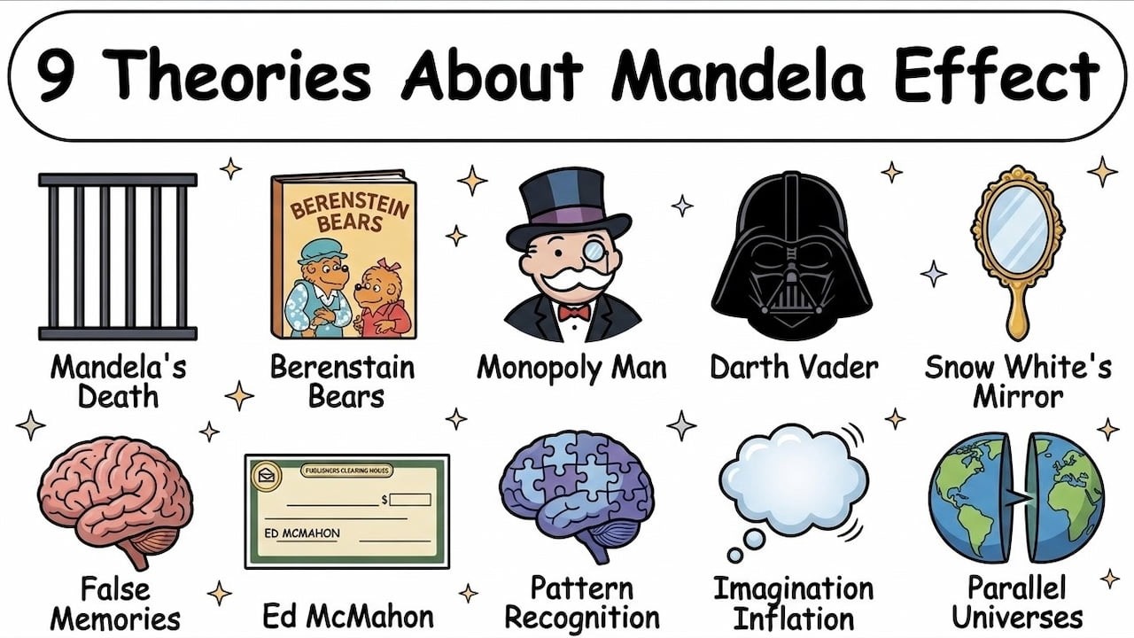 Every Theory About The Mandela Effect, Explained