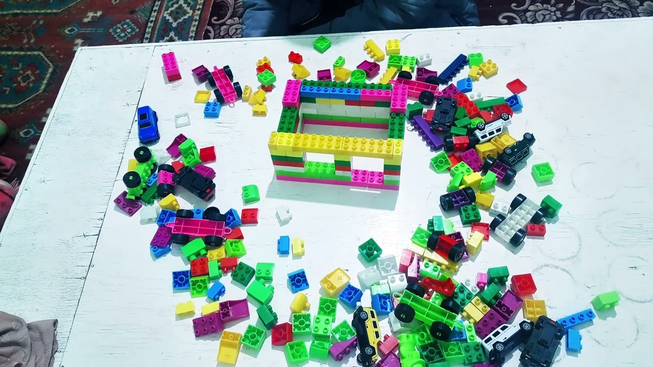 Diy Hous ASMR BUILDING BLOCKS 