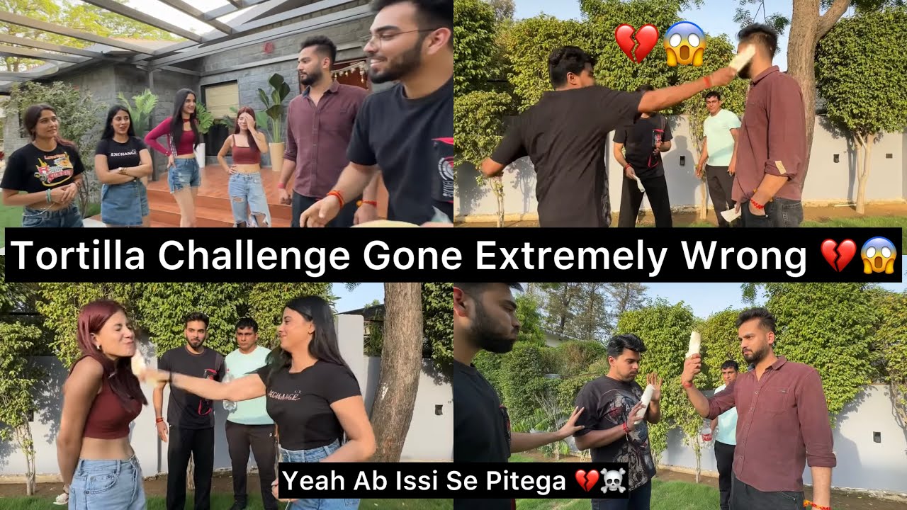 Tortilla Challenge Chakkar Mai Elvish Bhai Or Archit Ki Ladai Hogyi 💔😰