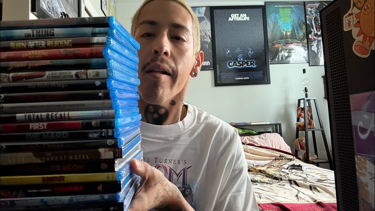 ASMR ~ Blu ray collecting pt.8 + little life update 