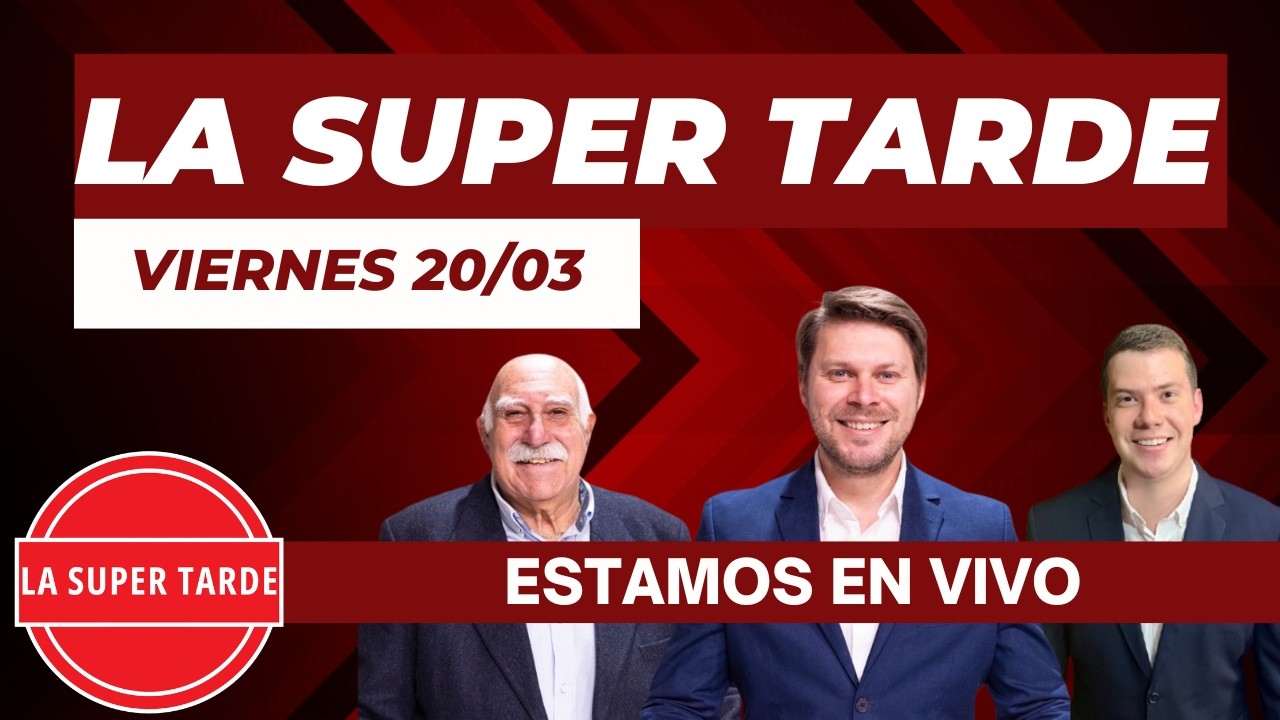 La Super Tarde - Viernes 20 de Marzo - EN VIVO - Radio Universal