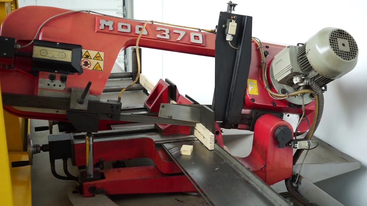 Segatrice a nastro BIANCO 370 A 60 automatica usata