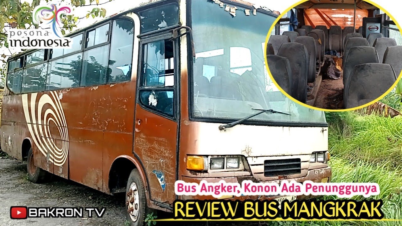 Review Bus Angker, Konon Ada Penunggunya. Bus Mangkrak Di Terminal Gubug Grobogan Jawa Tengah