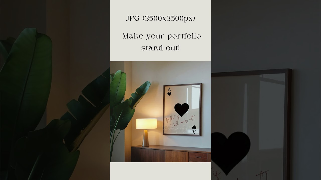 3x4 Frame Mockup Etsy   #interiordesign #interior444 #designtemplate