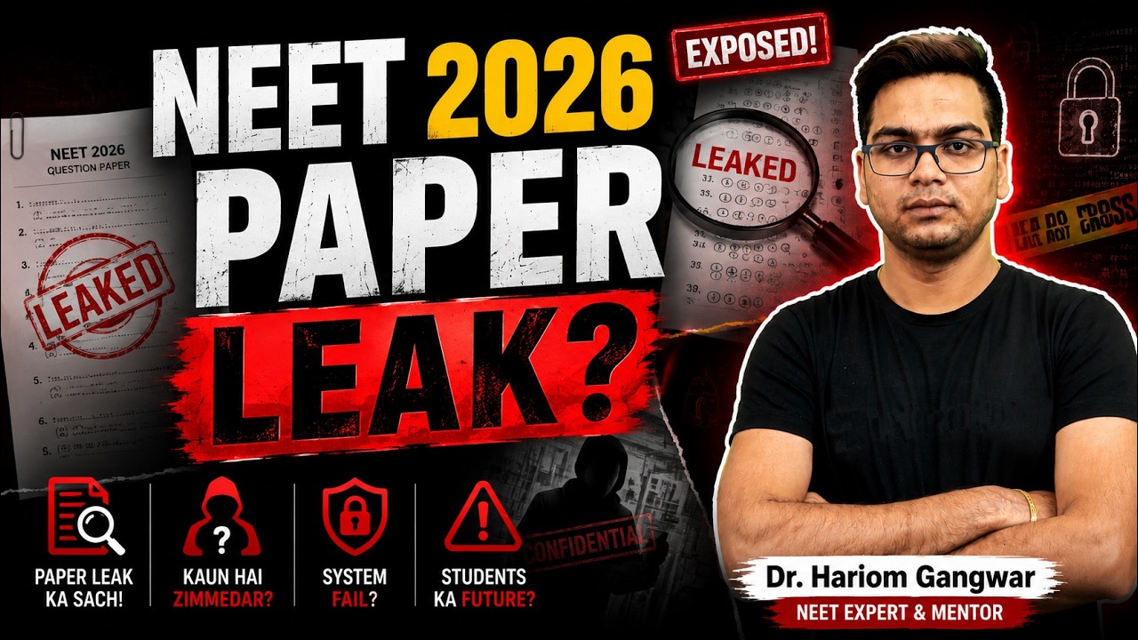 NEET 2026 Paper Leak? 125 Questions Matched from Guess Paper! 🚨